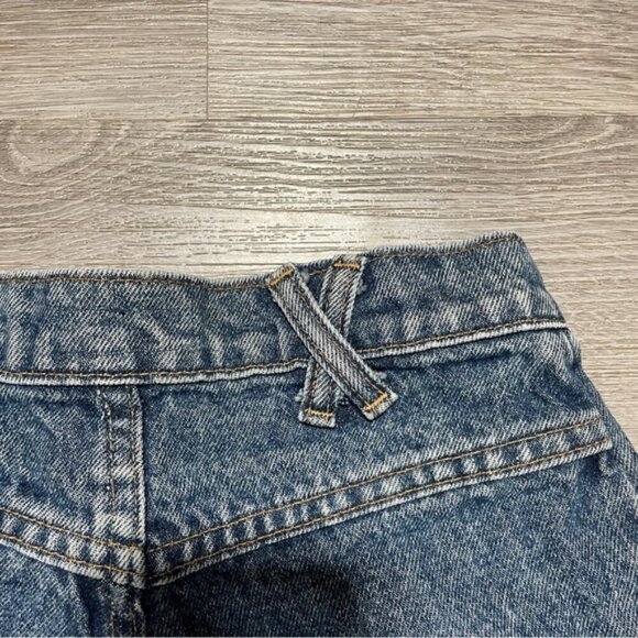 Brass Blue Jeans High Rise Straight Leg 90s Vintage - Picture 3 of 8